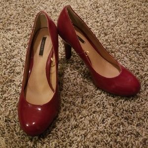 Forever 21 red pumps, size 7